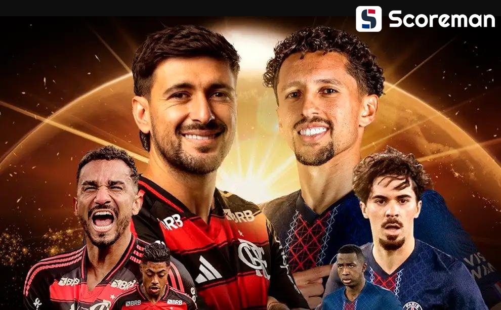 PSG, 브라질 플라멩구와 인터콘티넨털컵 결승전